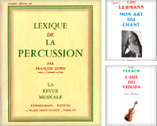 Livres sur la Musique en Franais Curated by ARIOSO