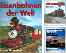 1001 Eisenbahngeschichte allgemein Sammlung erstellt von Antiquariat Dr. Christian Broy