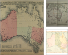 Landkarten Australien Sammlung erstellt von Graphik-Antiquariat Jason Düssel