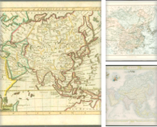 Asia Maps Curated by Antique Paper Company