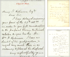 Letters Propos par Stuart Lutz Historic Documents, Inc.