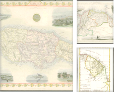 Caribbean Maps Sammlung erstellt von Antique Paper Company