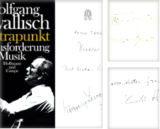 Autographen Musik de Antiquariat Richard Husslein