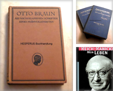 Biografien/ Autobiografien Curated by HESPERUS Buchhandlung & Antiquariat