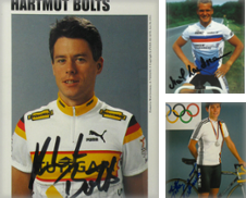Autogrammkarten Radsport Sammlung erstellt von Versandantiquariat Hbald