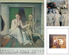 DELVAUX Paul Curated by ART-CADRE ART BOOKS GALLERY