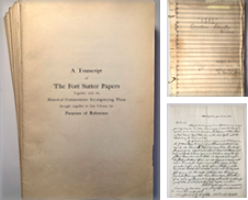 American Historical Manuscripts Sammlung erstellt von Stellar Books & Ephemera, ABAA