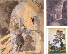 19th Century Watercolors And Drawings Di L'Estampe Originale ABAA/ILAB-LILA