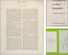 Literatur, Illustrierte Bcher, Pressendrucke Di Antiquariat Hans Lindner ILAB Einzelunt.