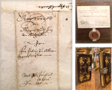 Alte Handschriften Manuskripte Urkunden Sammlung erstellt von Antiquariat an der Stiftskirche