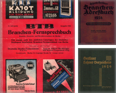 Adressbücher Sammlung erstellt von Antiquariat Fluck